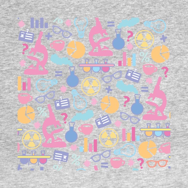 Pastel Science Pattern by XOOXOO